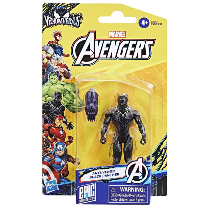 Marvel Epic World Of Action: Avengers Venomversus - Black Panther Anti Venom