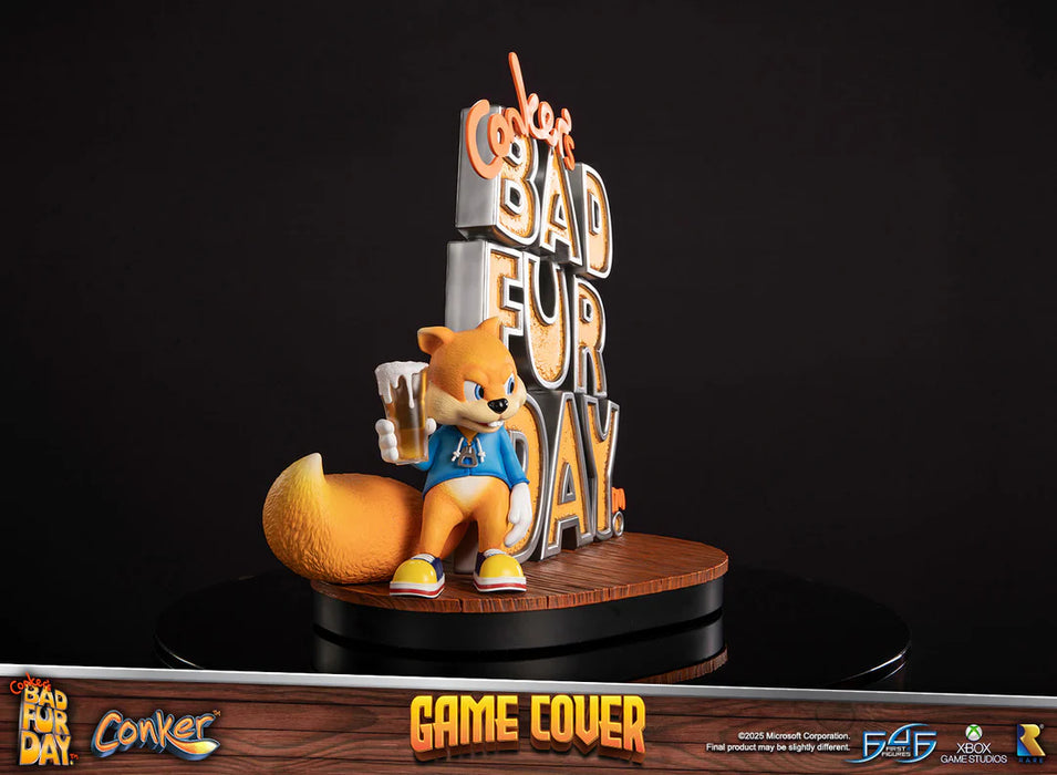 First 4 Figures: Conkers Bad Fur Day - Game Cover Standard Edition 17 Pulgadas