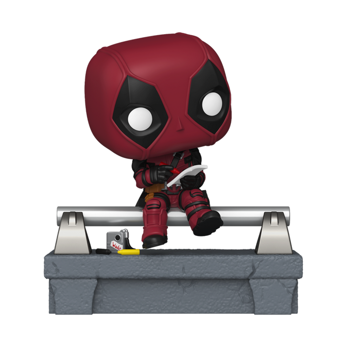 Funko Pop Deluxe: Deadpool - Deadpool en puente