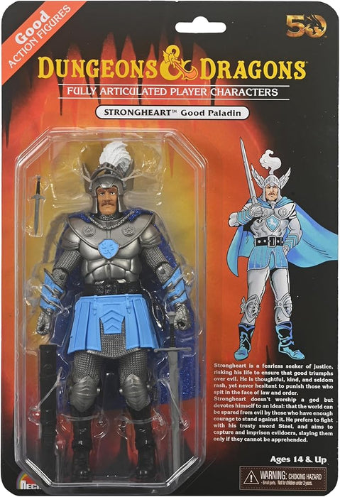 NECA Figura de Accion: Dungeons and Dragons 50 Aniversario - Strongheart Blister Card 7 Pulgadas
