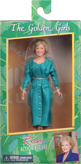 NECA Figura de Accion Vestida: Golden Girls - Rose 8 Pulgadas