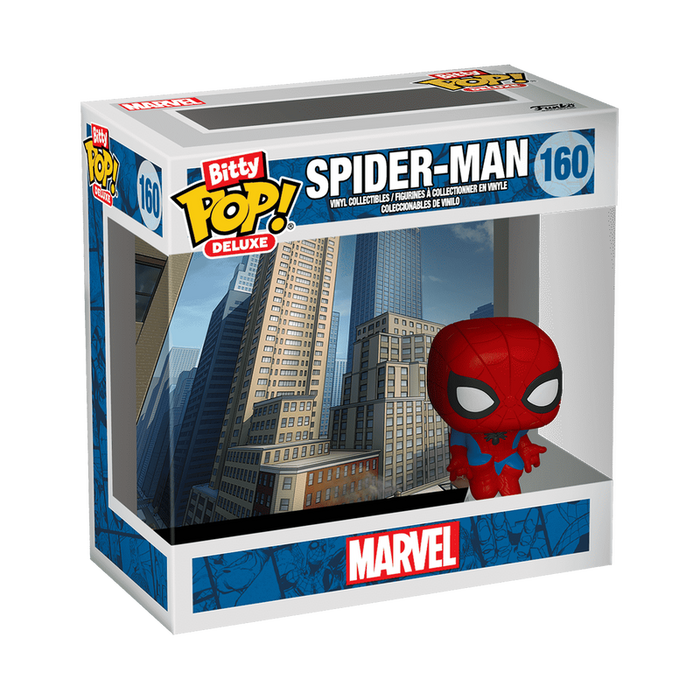 Funko Bitty Pop Deluxe: Marvel - Spiderman Cityscape
