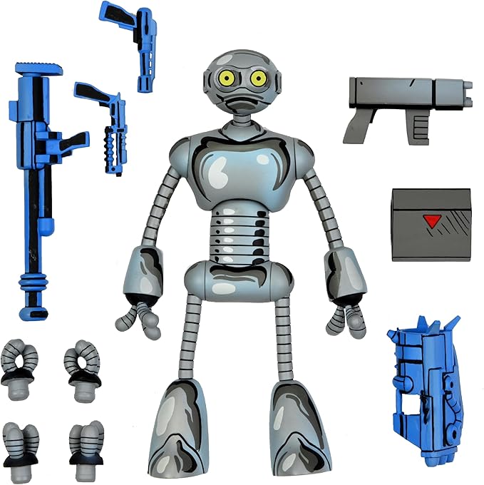 NECA Figura de Accion: TMNT Tortugas Ninja Mirage Comics - Fugitoid 7 Pulgadas