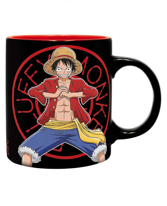 ABYStyle Set De Regalo: One Piece - Monkey D Luffy Taza, llavero y Diario de Bolsillo 3 Pack