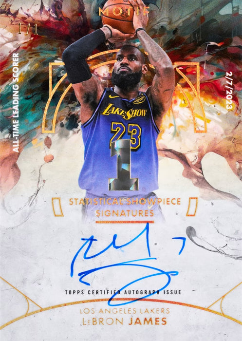 Topps: NBA 2025-26 Motif Basketball - Hobby Box