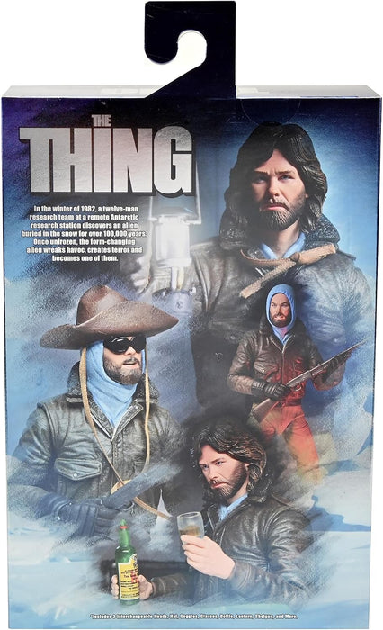 NECA Figura de Accion Ultimate: The Thing - MacReady Outpost 31 7 Pulgadas