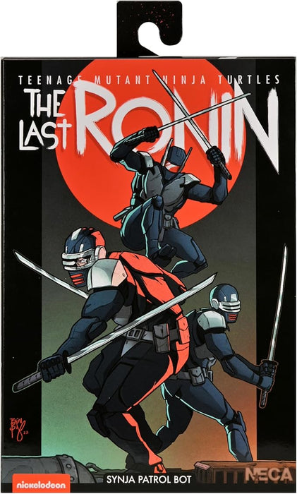 NECA Figura de Accion Ultimate: TMNT Tortugas Ninja The Last Ronin - Synja Patrol Bot 7 Pulgadas