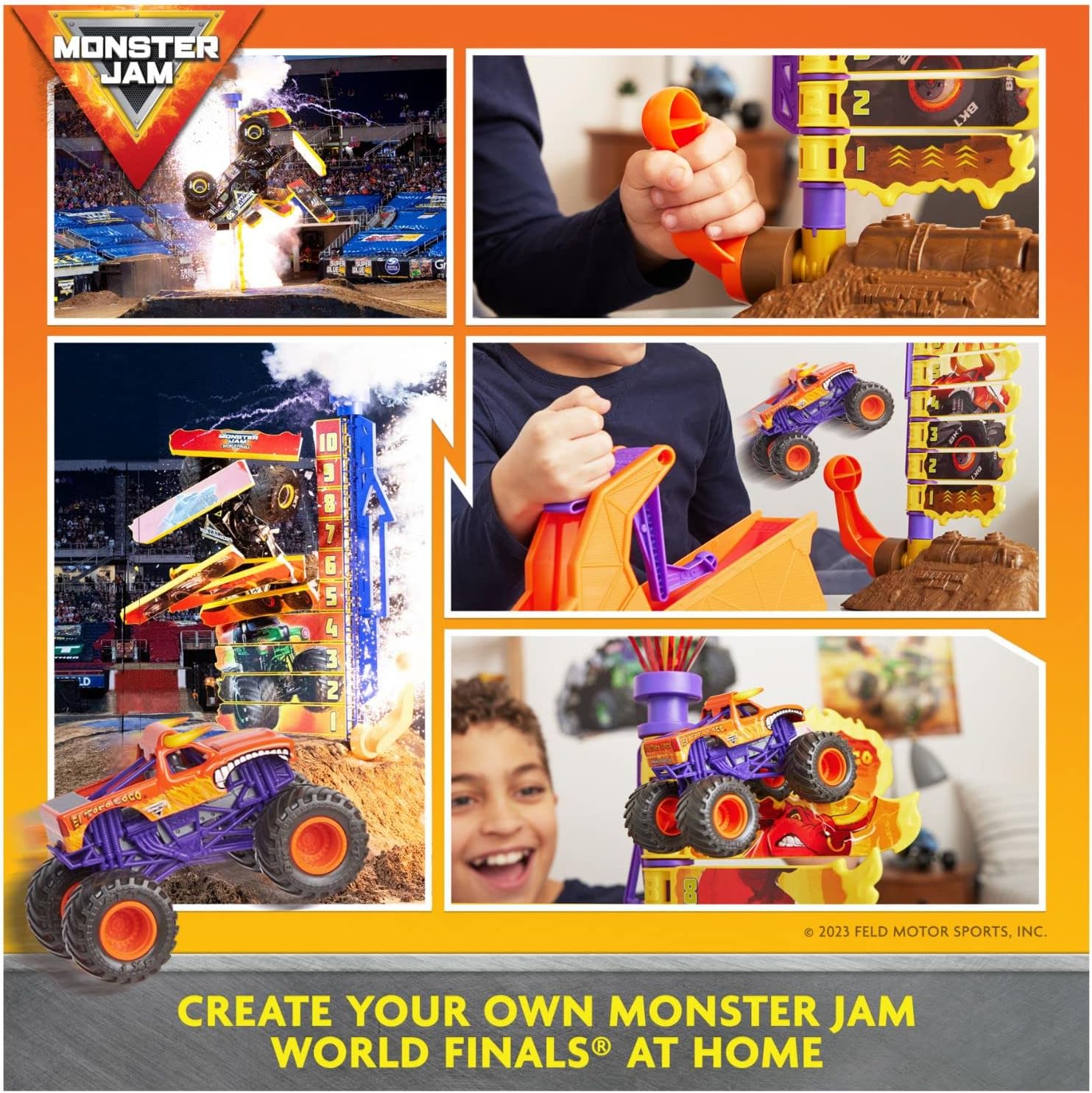 Monster Jam: Set Toro Loco Big Air Challenge
