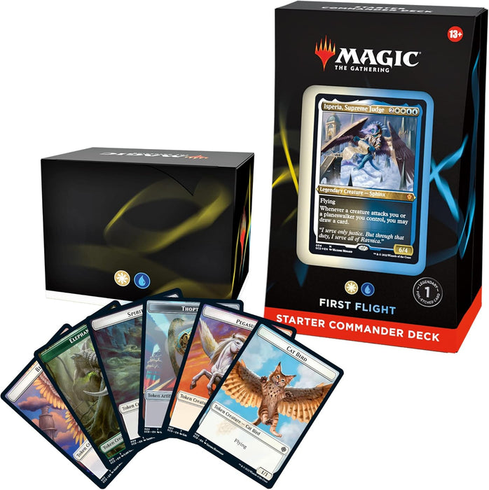 Magic The Gathering: Starter Commander Deck 1 - First Flight (White-Blue) En Ingles