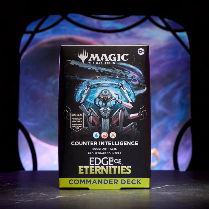 Magic The Gathering: Edge Of Eternities - Commander Deck 2 Counter Intelligence En Ingles