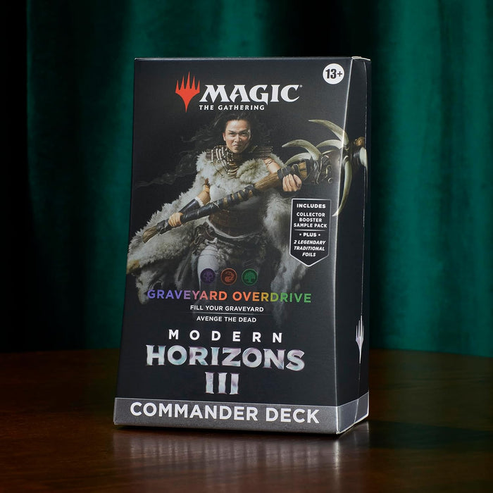 Magic The Gathering: Modern Horizons 3 - Commander Deck 1 Graveyard Overdrive (Black/Red/Green) En Ingles