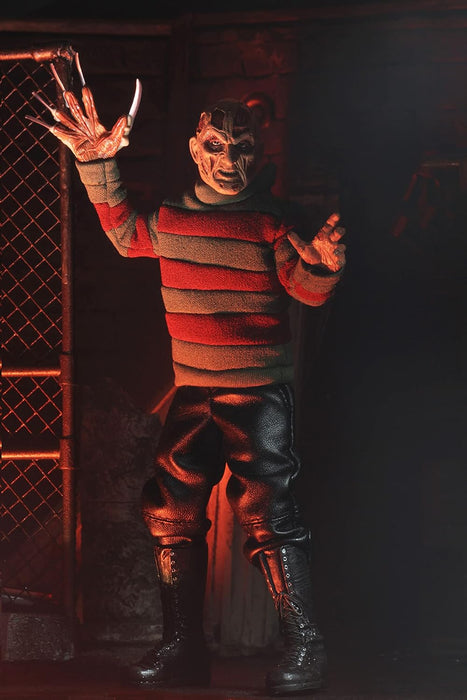 NECA Figura de Accion Vestida: Pesadilla En La Calle Elm - New Nightmare Freddy 8 Pulgadas