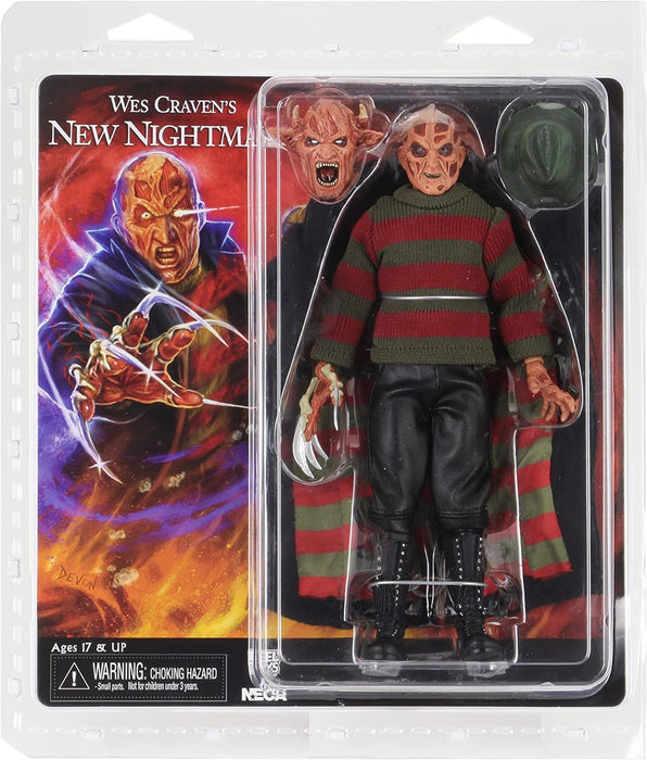 NECA Figura de Accion Vestida: Pesadilla En La Calle Elm - New Nightmare Freddy 8 Pulgadas