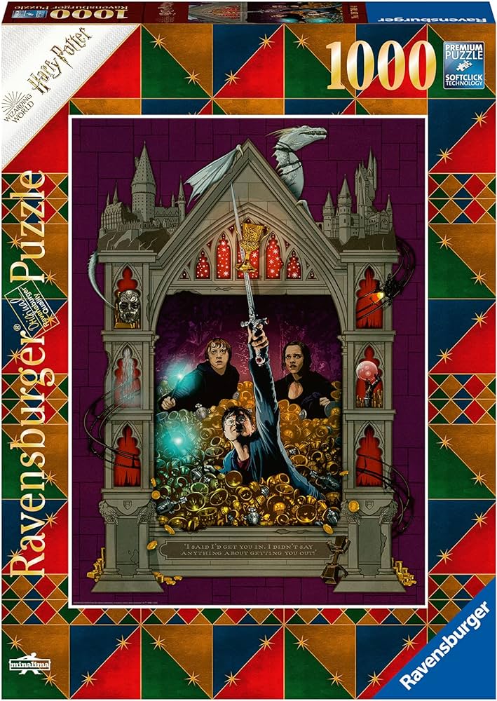 Ravensburger Rompecabezas Adultos: Harry Potter - Las Reliquias de la Muerte Parte 2 1000 piezas