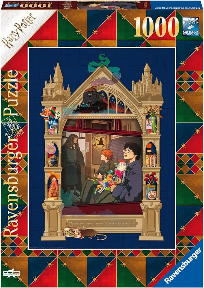Ravensburger Rompecabezas Adultos: Harry Potter - Camino a Hogwarts 1000 piezas