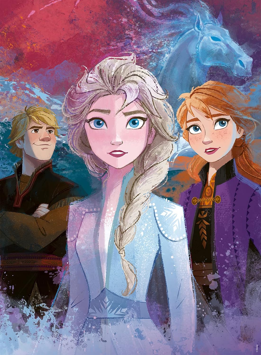 Ravensburger Rompecabezas: Disney - Frozen 2 Reina de las Nieves Kids XXL 300 piezas
