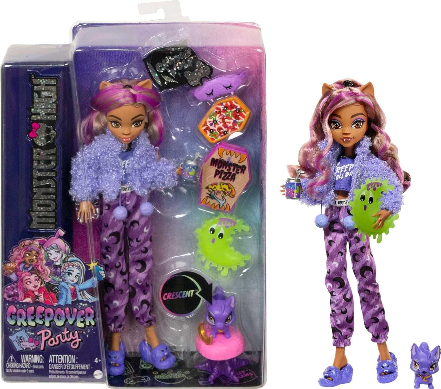 Monster High Creepover Party: Clawdeen Wolf