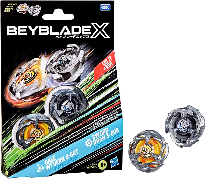 Beyblade X: Gale Wyvern 360T Y Sword Dran 380B 2 Pack