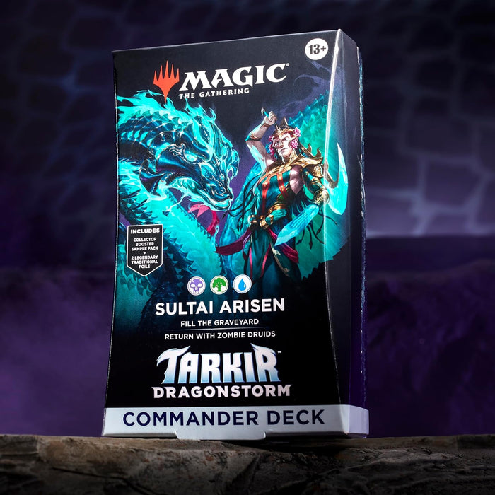 Magic The Gathering: Tarkir Dragonstorm - Commander Deck Sultai Arisen En Ingles