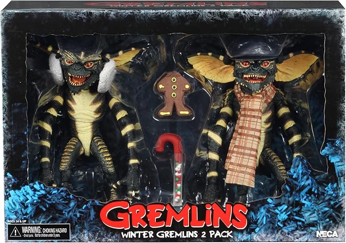 NECA Figura de Accion: Gremlins - Set 2 Winter Scene 2 Pack 7 Pulgadas