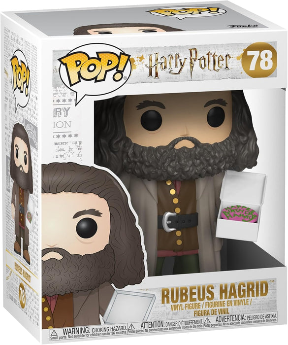 Funko Pop Super: Harry Potter - Hagrid con pastel 6 Pulgadas