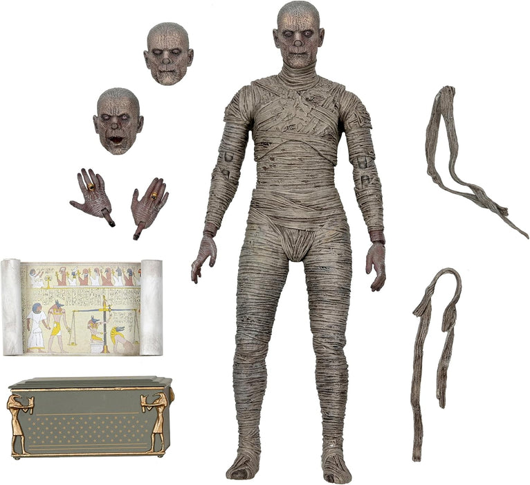NECA Figura de Accion Ultimate: Universal Monsters - La Momia 7 Pulgadas