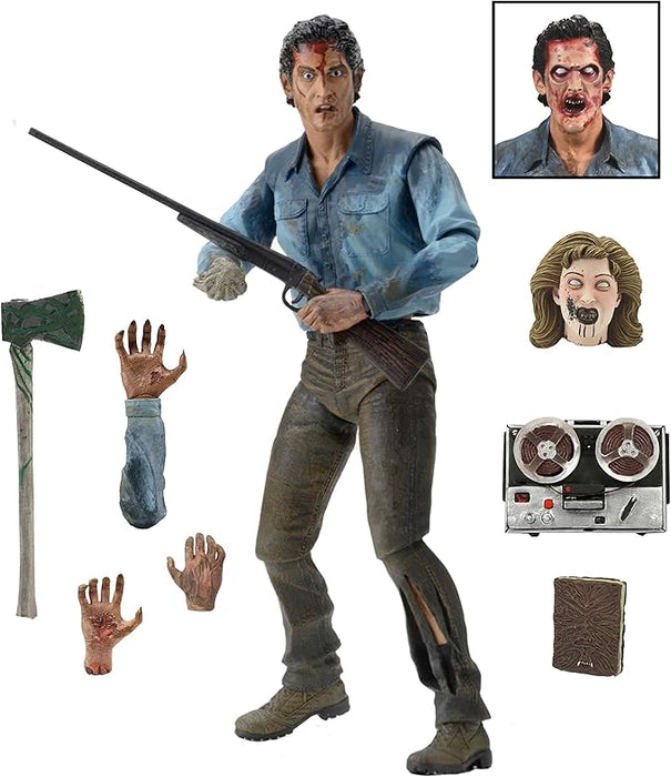 NECA Figura de Accion Ultimate: Evil Dead 2 - Ash 7 Pulgadas
