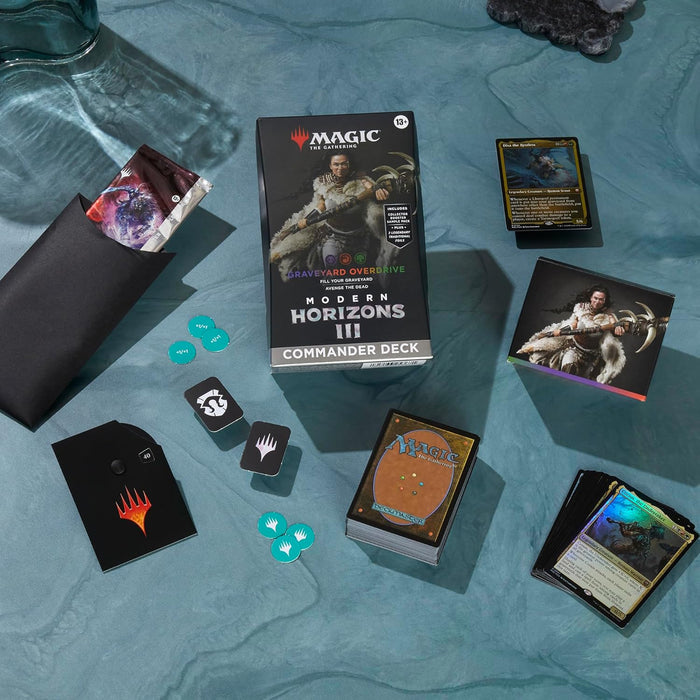 Magic The Gathering: Modern Horizons 3 - Commander Deck 1 Graveyard Overdrive (Black/Red/Green) En Ingles