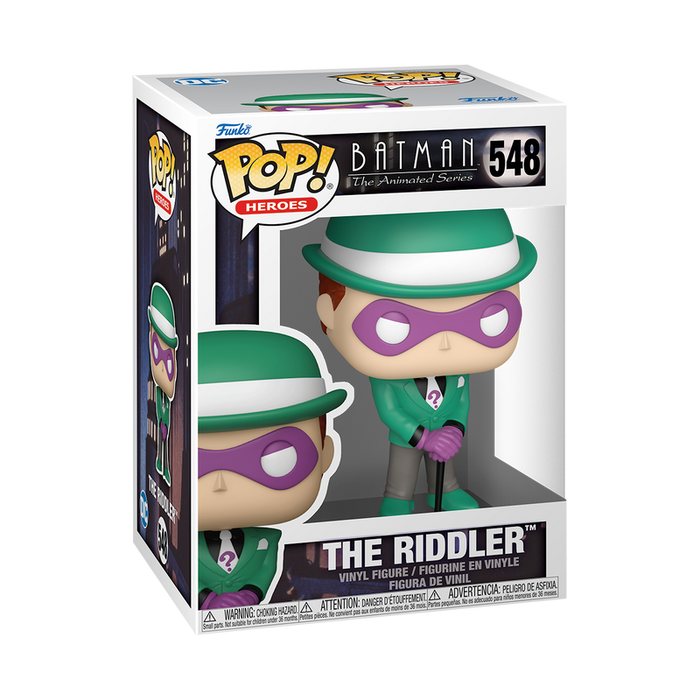 Funko Pop Heroes:Â DC Batman La Serie Animada -Â Acertijo