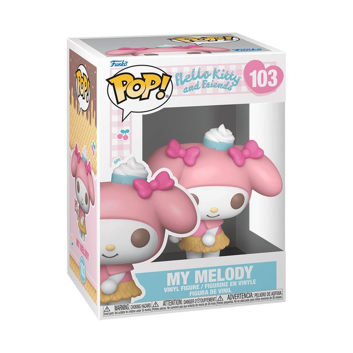 Funko Pop Sanrio: Hello Kitty - My Melody con Helado
