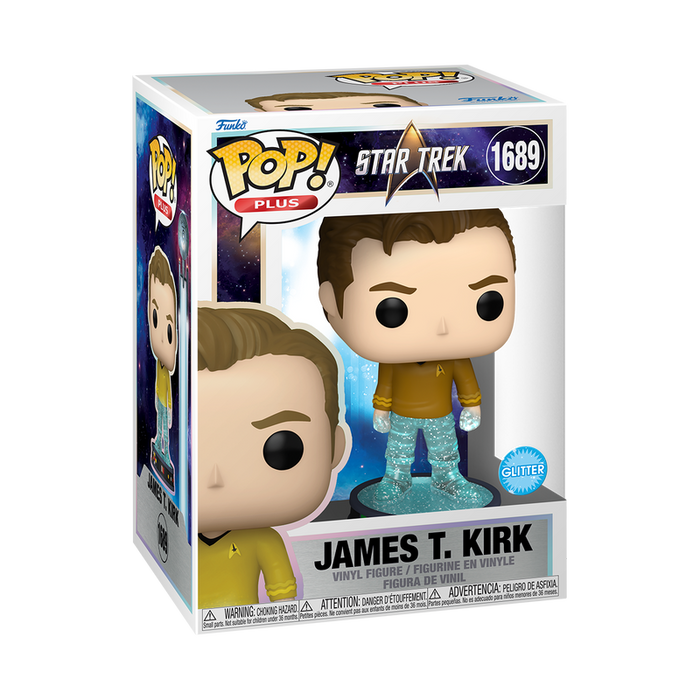 Funko Pop Plus TV: Star Trek - James T Kirk en Transportador