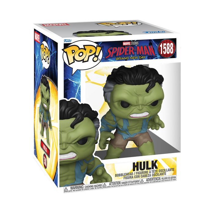 Funko Pop Super: Spiderman Brand New Day - Hulk 6 Pulgadas