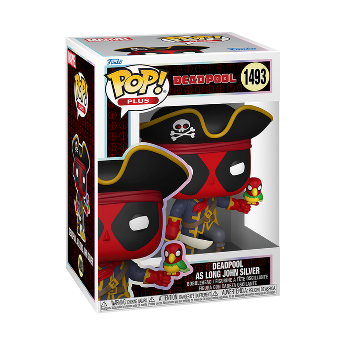 Funko Pop Plus: Marvel Deadpool Clasicos Literarios - Deadpool como Long John Silver