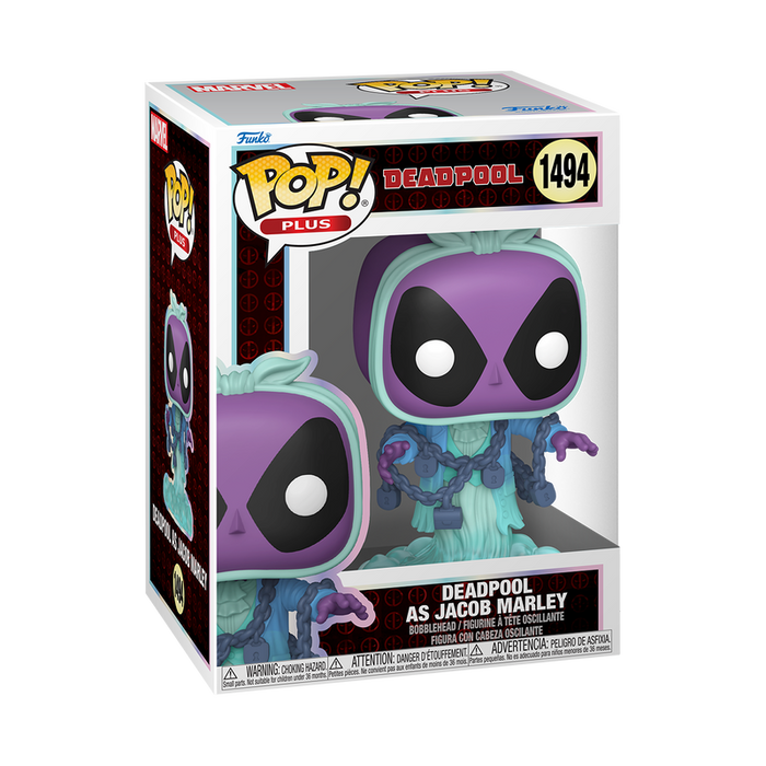 Funko Pop Plus: Marvel Deadpool Clasicos Literarios - Deadpool como Jacob Marley