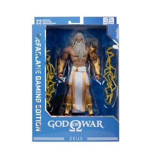 Mcfarlane Gaming Edition: God Of War Greek Era - Zeus 7 Pulgadas
