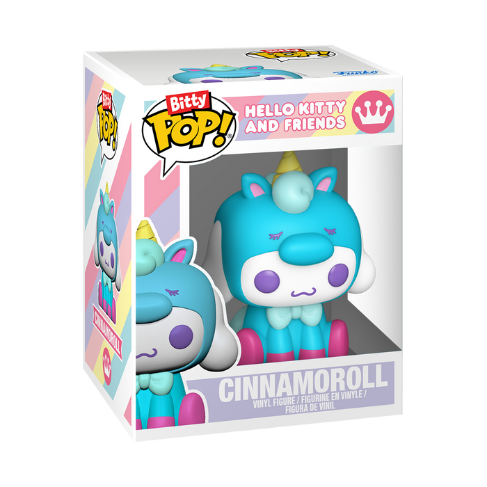 Funko Bitty pop & Accessory: Sanrio - Cinnamoroll con llavero
