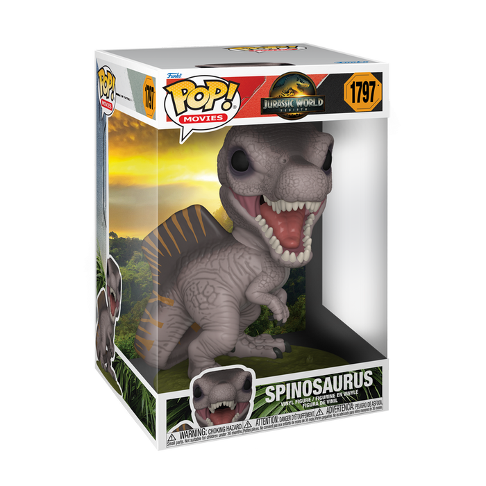 Funko Pop Jumbo: Jurassic World Rebirth - Spinosaur 10 Pulgadas