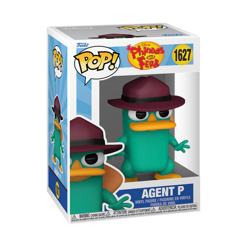 Funko Pop Disney: Phineas y Ferb - Agente Perry