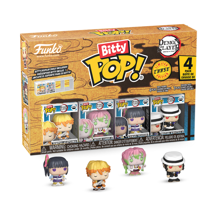 Funko Bitty Pop: Demon Slayer - Zenitsu 4pk