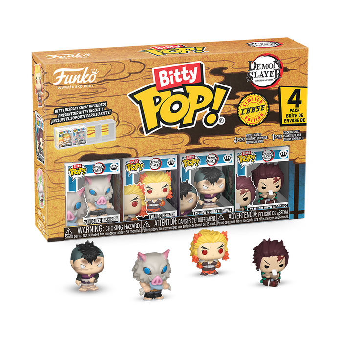 Funko Bitty Pop: Demon Slayer - Inosuke 4pk