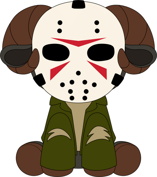 Youtooz Plush: Halloween - Rammie X Jason Peluche 9 Pulgadas 