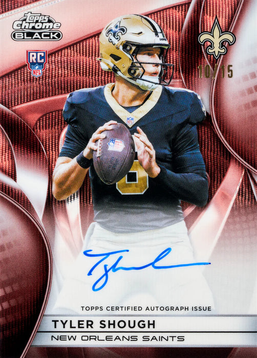 Topps: NFL 2025 Chrome Black Football - Hobby Box
