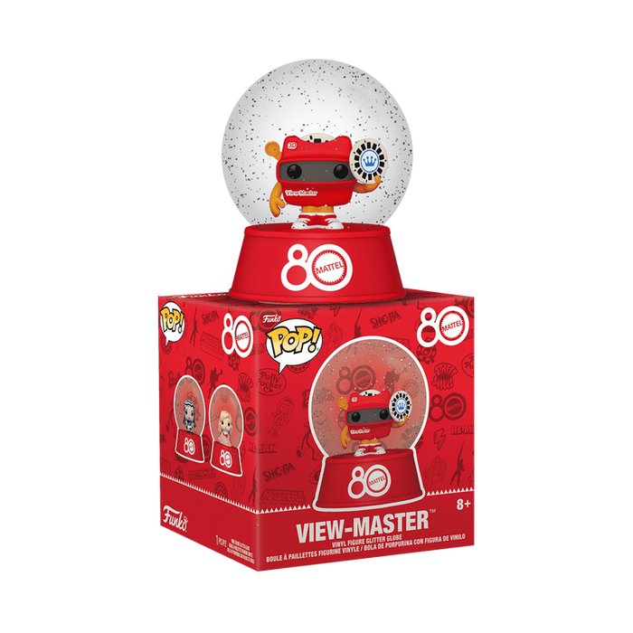 Funko Mini Glitter Globe: Mattel 80 Aniversario - Viewmaster