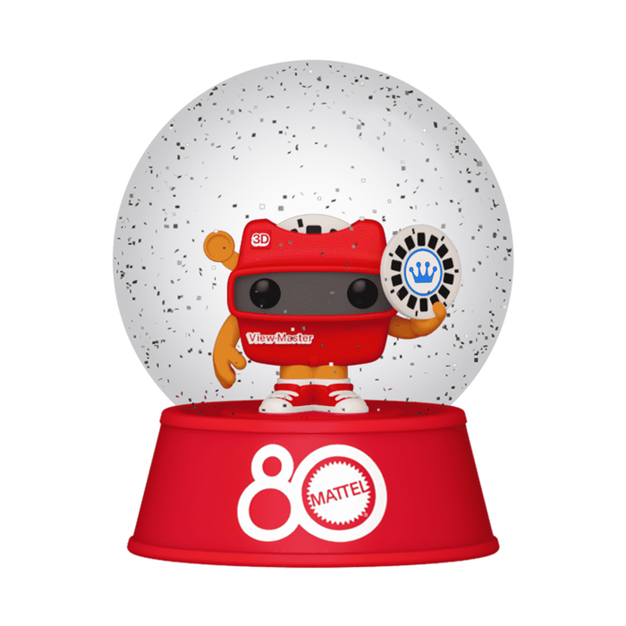 Funko Mini Glitter Globe: Mattel 80 Aniversario - Viewmaster