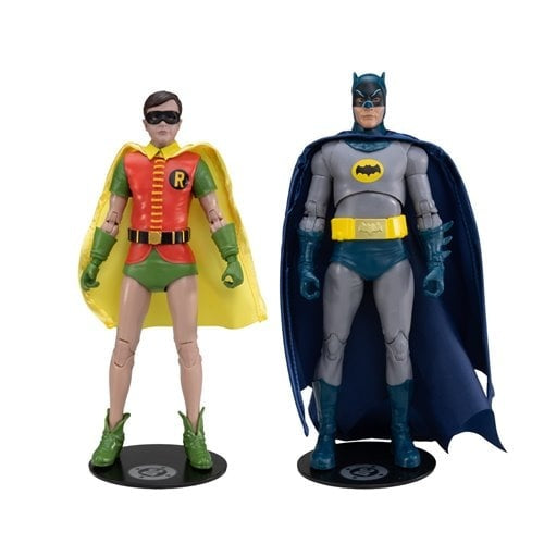 Mcfarlane Collector Edition: Batman 1966 - Batman And Robin 7 Pulgadas 2 Pack