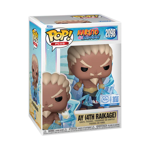 Funko Pop Plus: Naruto Shippueden - A Cuarto Raikage Exclusivo