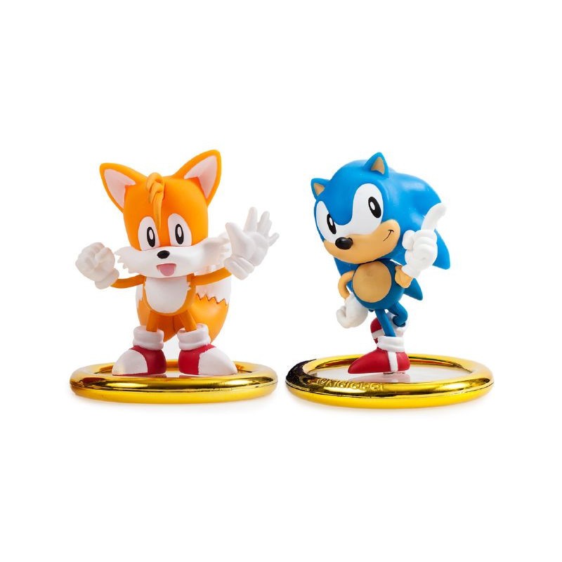 Kidrobot Sonic the Hedgehog: Sonic y Tails 2 Pack 3 Pulgadas