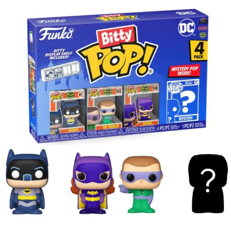 Funko Bitty Pop: DC - Batman 1966 - 4 Pack