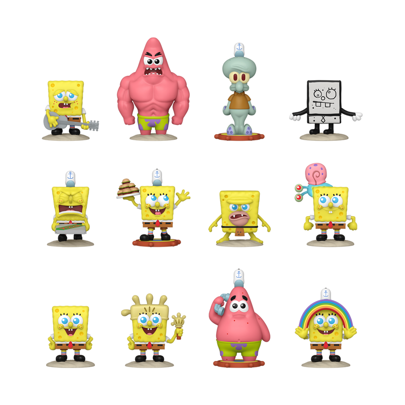 Funko Mystery Mini Bob Esponja 25 Aniversario Figura Sorpresa Distrito Max