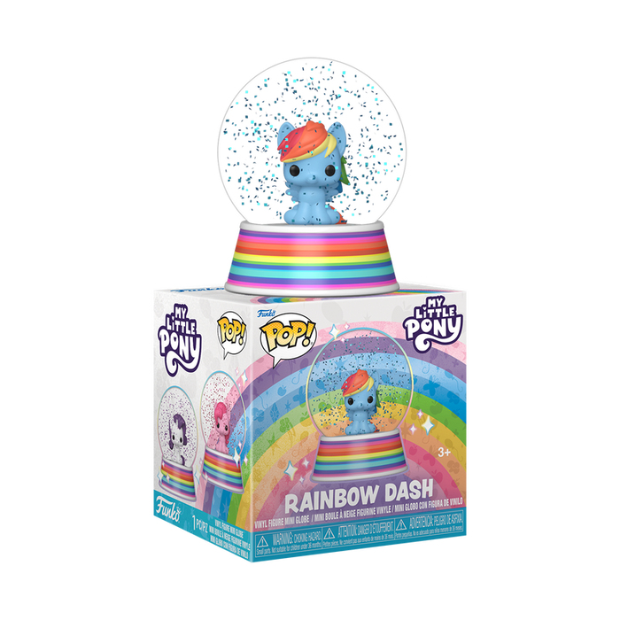 Funko Mini Glitter Globe: My Little Pony - Rainbow Dash